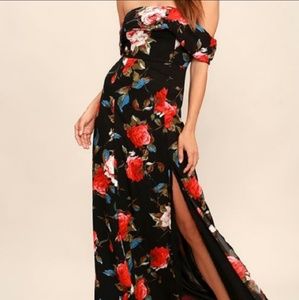 Lulu's Off the Shoulder Dress